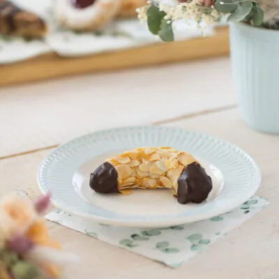 Mandelhörnchen Schoko