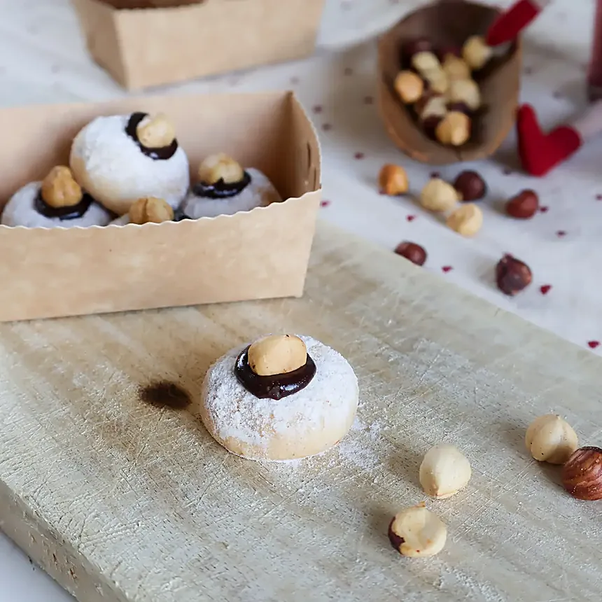 Haselnuss Husarenkrapfen