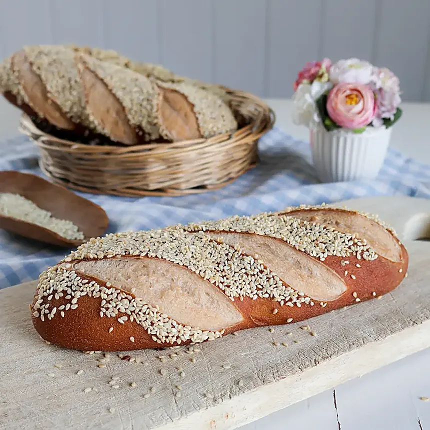 Laugenbaguettchen Sesam